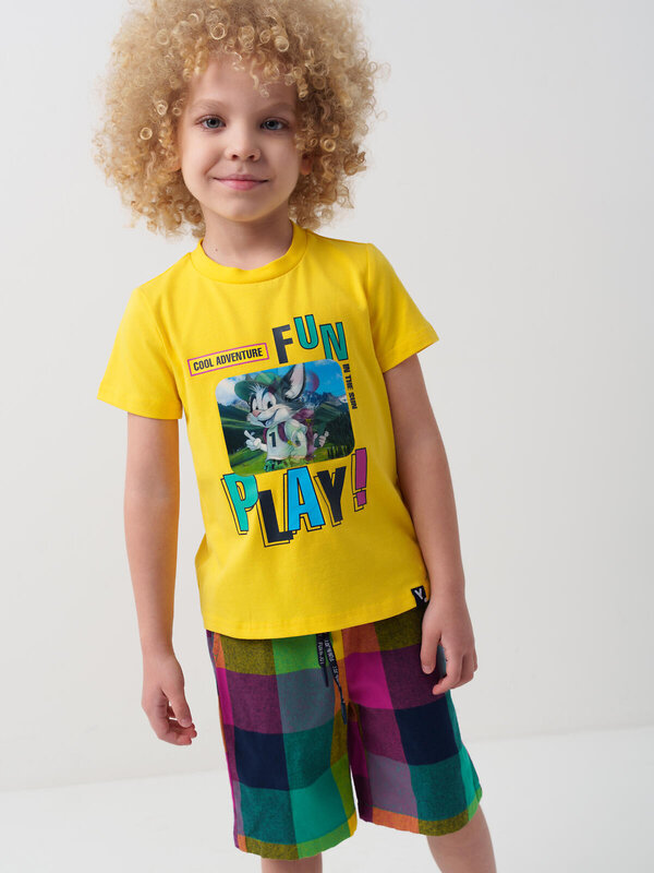 PLAYTODAY Фуфайка 592171 12612138 жёлтый