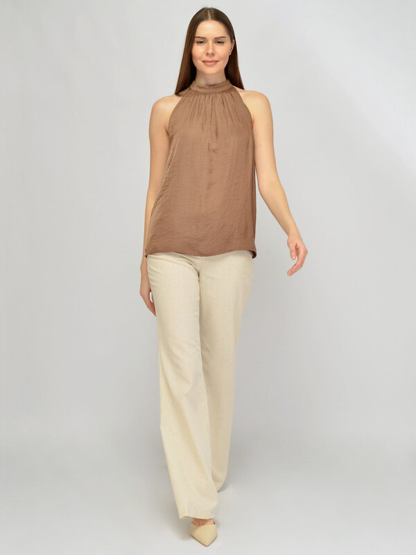 VISERDI Блузка 592173 10471-коф 156980 молочный шоколад