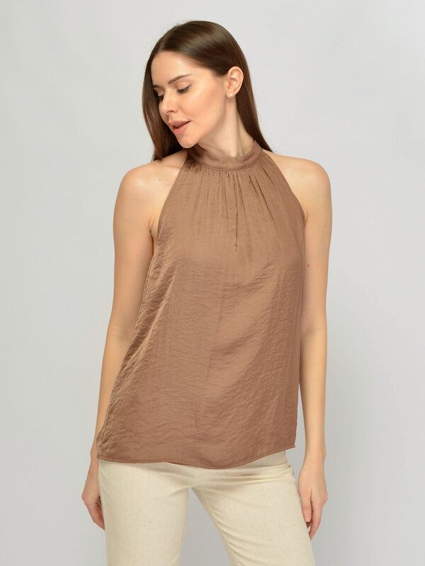 VISERDI Блузка 592173 10471-коф 156980 молочный шоколад