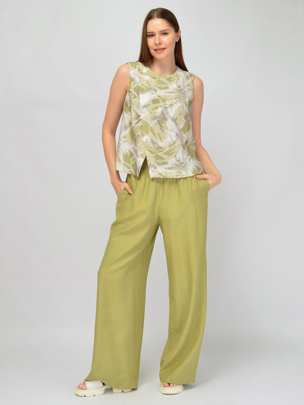 VISERDI Блузка 592174 10432-злс 156750 зеленый