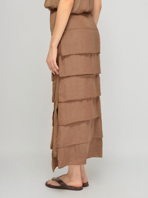 VISERDI Юбка 592176 10469-коф 9561385 молочный шоколад