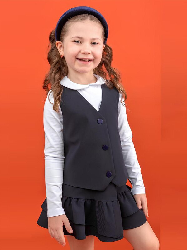 BATIK Жилет 592192 157 ш26-1 Т.синий