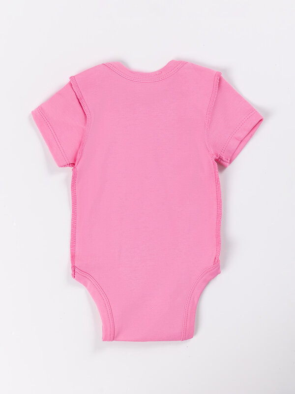 MARK FORMELLE Боди детское 592201 13015-1-2 сердечки на молоке +розовое саше