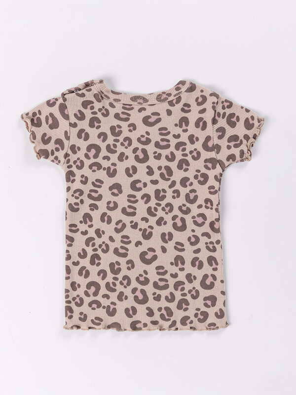 MARK FORMELLE Джемпер 592219 83110-2 холодный бежевый +леопард на холодном бежевом