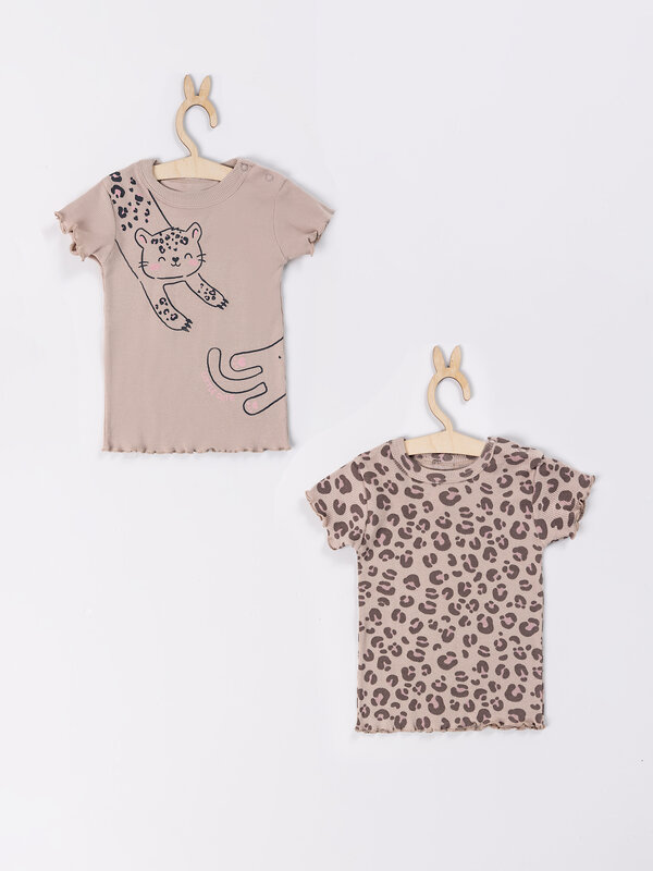 MARK FORMELLE Джемпер 592219 83110-2 холодный бежевый +леопард на холодном бежевом