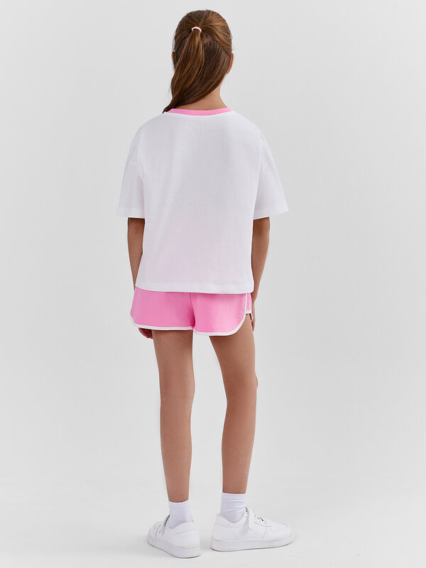 MARK FORMELLE Комплект 592226 397769 белый +фламинго +печать