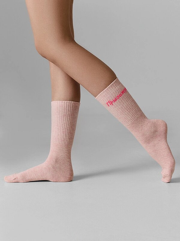 MARK FORMELLE Женские носки 592238 217K-3332 розовый меланж