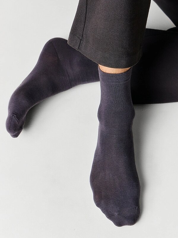 MARK FORMELLE Мужские носки 592249 028BAS-1535 графитовый