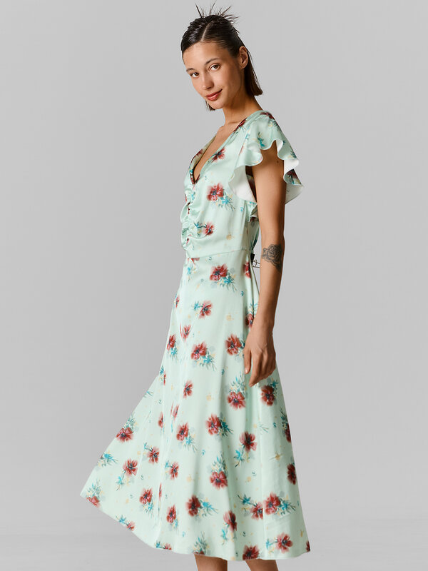MARK FORMELLE Платье 592260 154033 маки на голубом опале