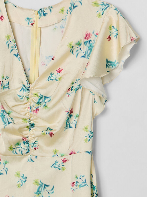 MARK FORMELLE Платье 592261 154033 цветы на лимонном льду