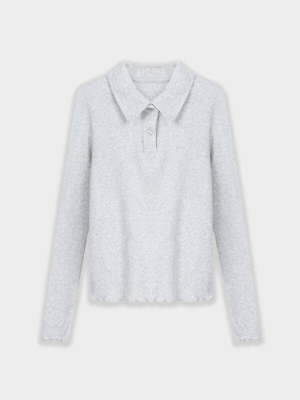 MARK FORMELLE Поло 592264 127928 серый меланж