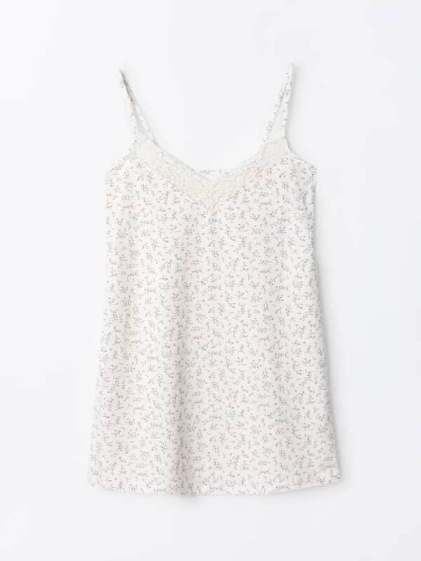 MARK FORMELLE Сорочка 592270 152496 цветы на сумрачно-белом