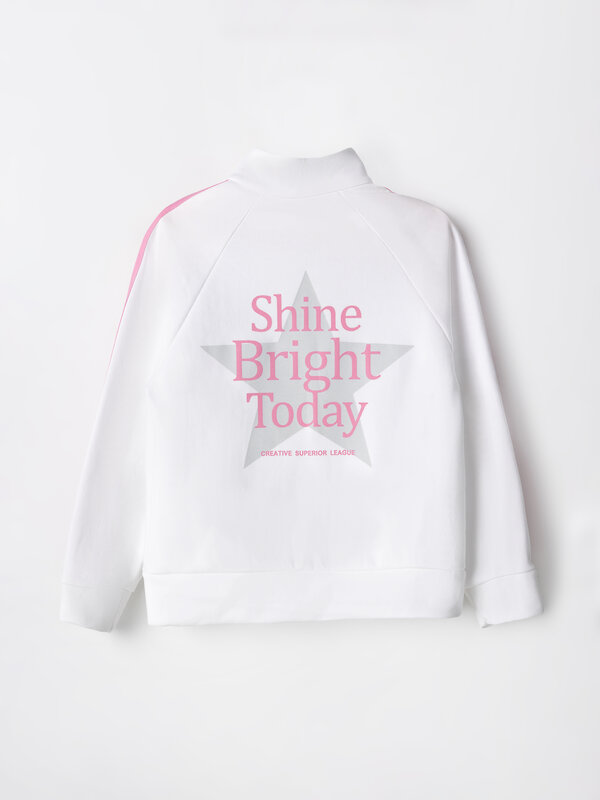 MARK FORMELLE Толстовка 592272 167781-1 белый +печать