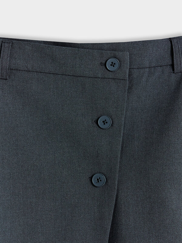 MARK FORMELLE Юбка 592284 157065 серый меланж