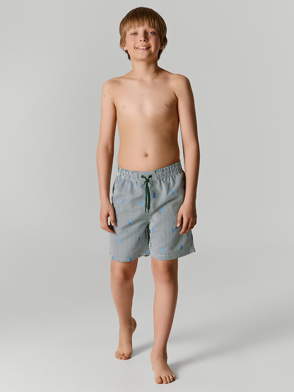 MARK FORMELLE Шорты плавательные 592287 703364 морские коньки на полоске