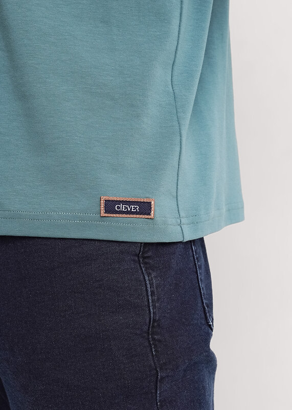 CLEVER Джемпер 592356 562643/04гг maxi(макси) т.зелёный