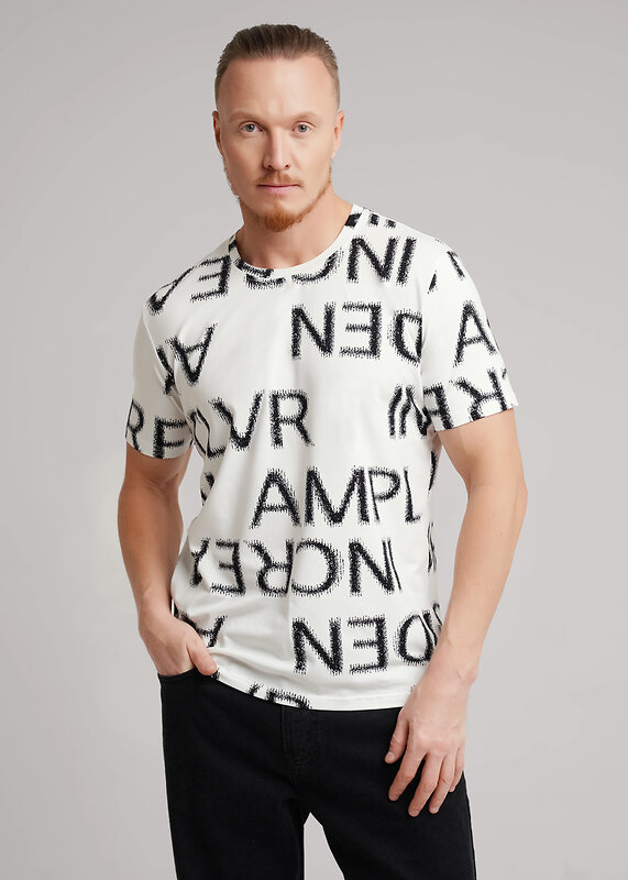 CLEVER Футболка 592361 562404/05гн maxi(макси) белый/чёрный