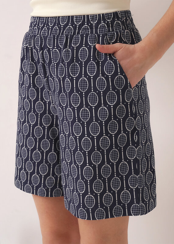 CLEVER Шорты 592405 267187/201злн т.синий/молочный