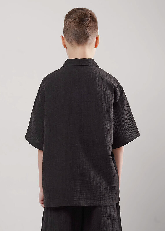 CLEVER Сорочка 592406 863311/16муж чёрный