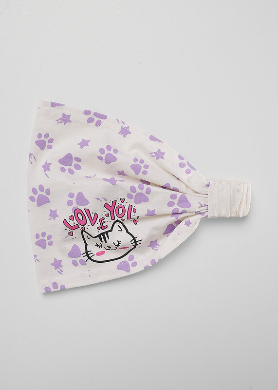 CLEVER Повязка на голову 592413 566035кп молочный