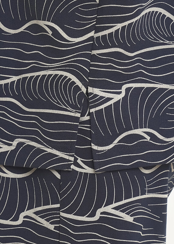 CLEVER Блузка 592432 LR26-1234 т.синий/молочный