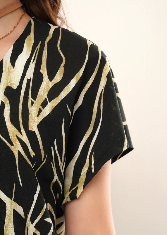 CLEVER Блузка 592439 267222/208ззн т.коричневый/св.бежевый