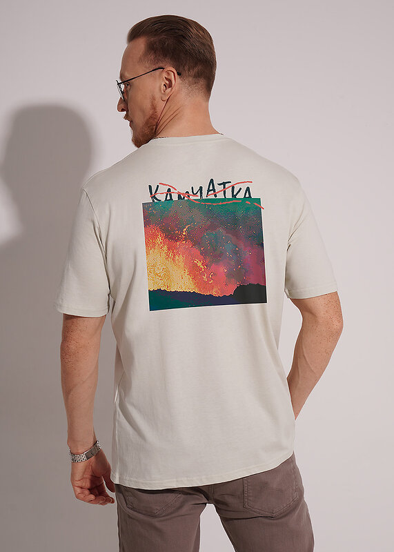 CLEVER Футболка 592443 562614/17кд maxi(макси)_п бежевый