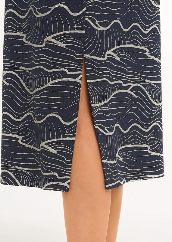 CLEVER Платье 592463 LDR26-1234/4 т.синий/молочный