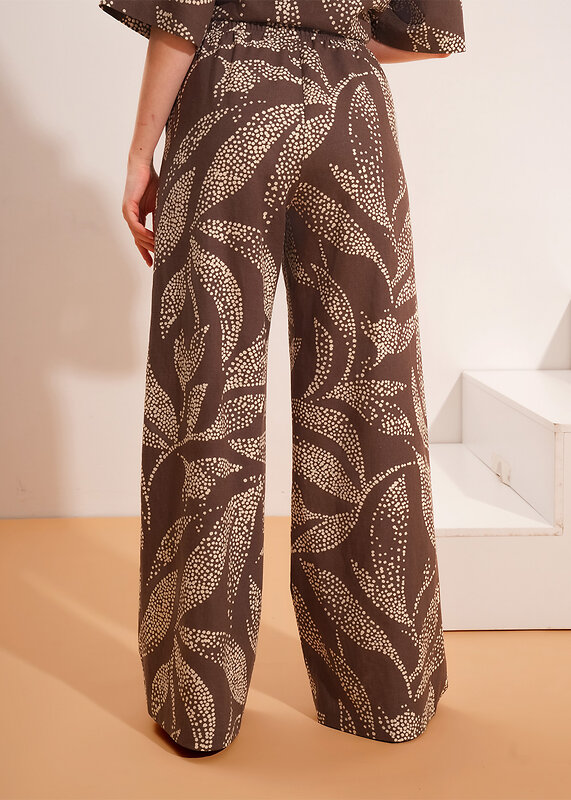 CLEVER Брюки 592464 263289/206лвн коричневый/св.бежевый