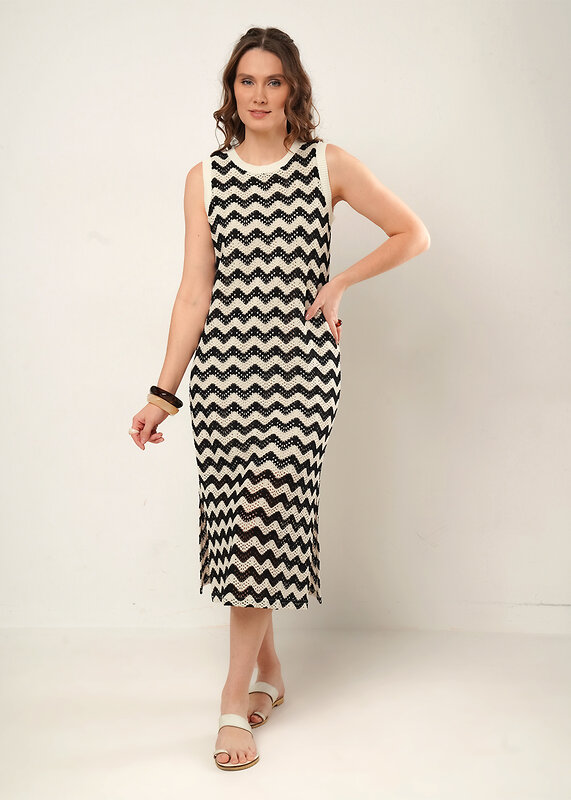 CLEVER Платье 592473 267235/208ж т.коричневый/св.бежевый