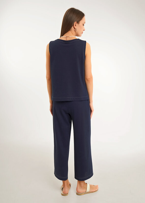 CLEVER Блузка 592477 LM26-1234 т.синий