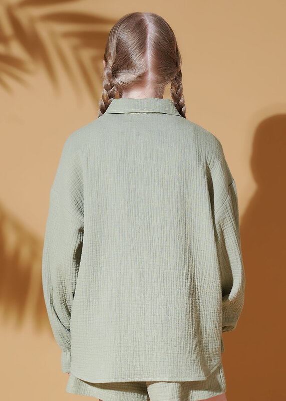 CLEVER Блузка 592483 863308/17муж зелёный