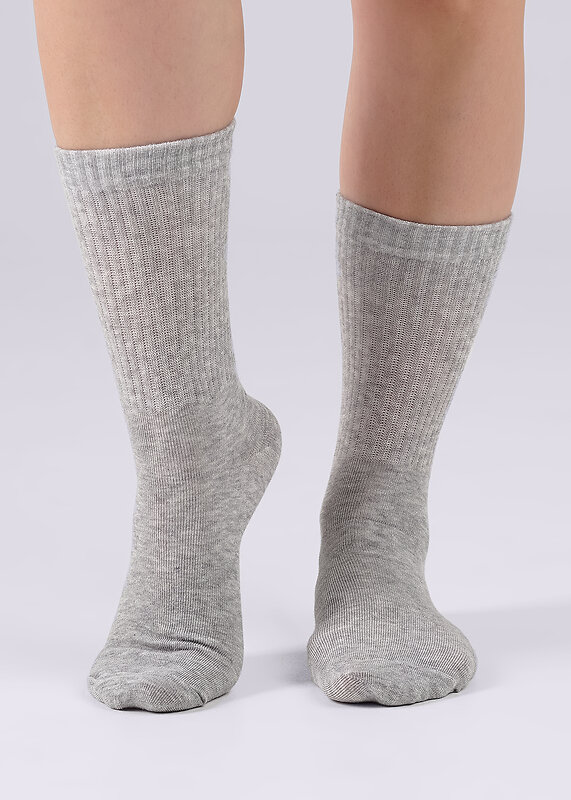 CLEVER Носки 592489 S240 меланж серый
