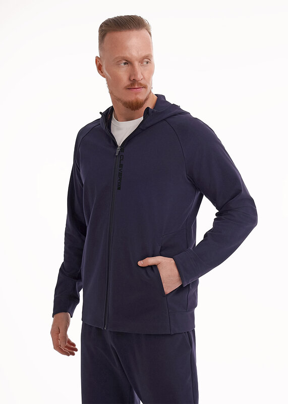 CLEVER Куртка 592496 452425/06у maxi(макси)_п т.синий