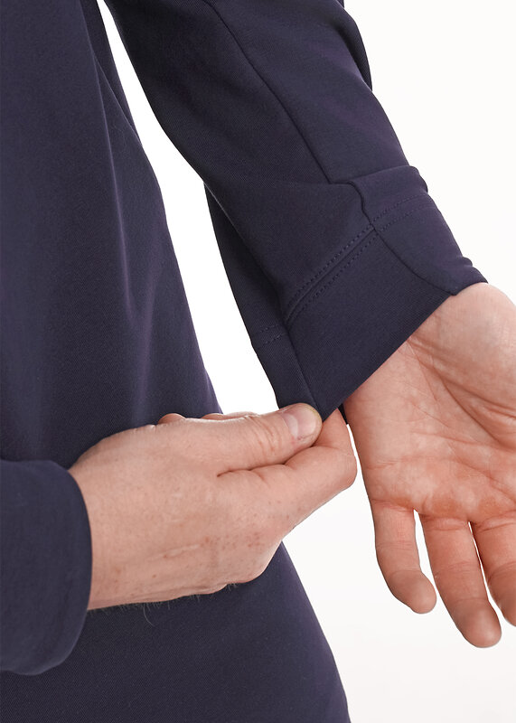 CLEVER Куртка 592496 452425/06у maxi(макси)_п т.синий