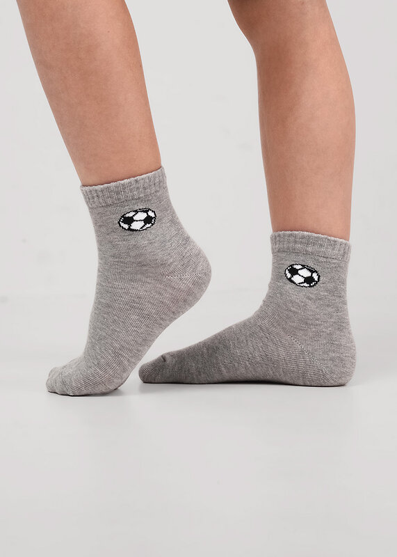 CLEVER Носки 592502 В1012 16-18,18-20 меланж серый