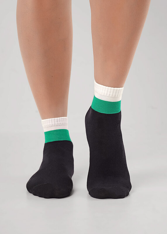 CLEVER Носки 592504 В1013 16-18,18-20 чёрный