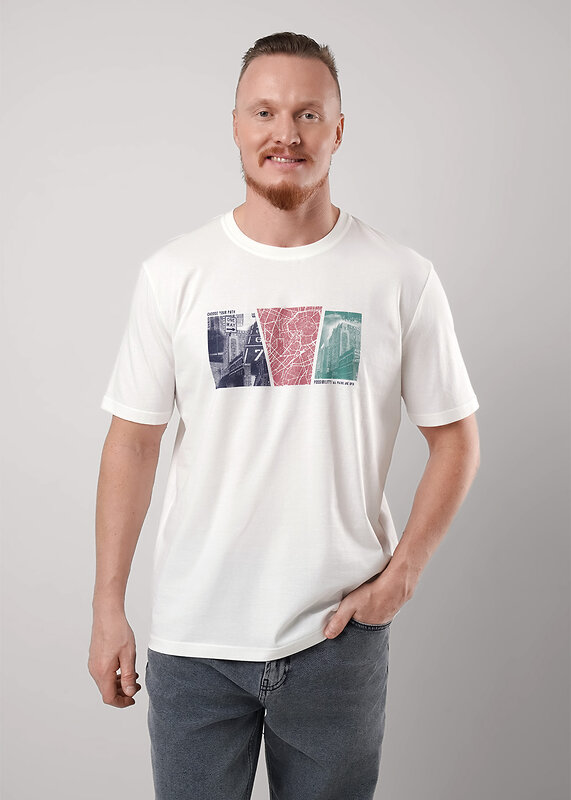 CLEVER Футболка 592512 552483/22кд maxi(макси)_п1 молочный