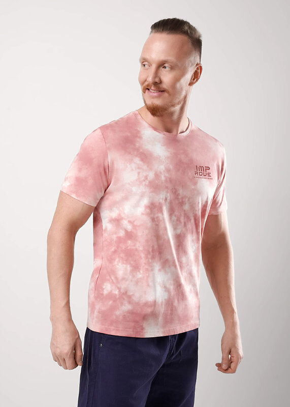 CLEVER Футболка 592514 551880/22кдн maxi(макси)_п молочный/терракотовый