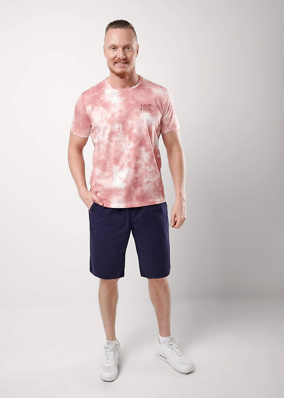 CLEVER Футболка 592514 551880/22кдн maxi(макси)_п молочный/терракотовый