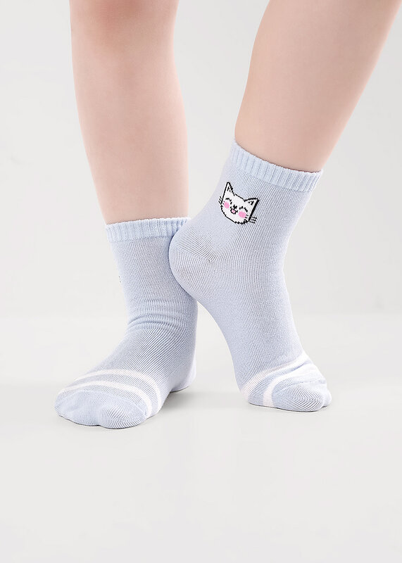 CLEVER Носки 592523 В1001 20-22,22 джинсовый