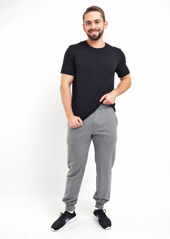 CLEVER Брюки 592555 601717/2фэ_мел_maxi(макси) меланж серый