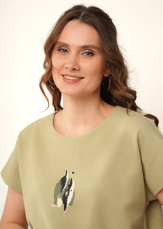 CLEVER Футболка 592589 267216/208зз_п хаки