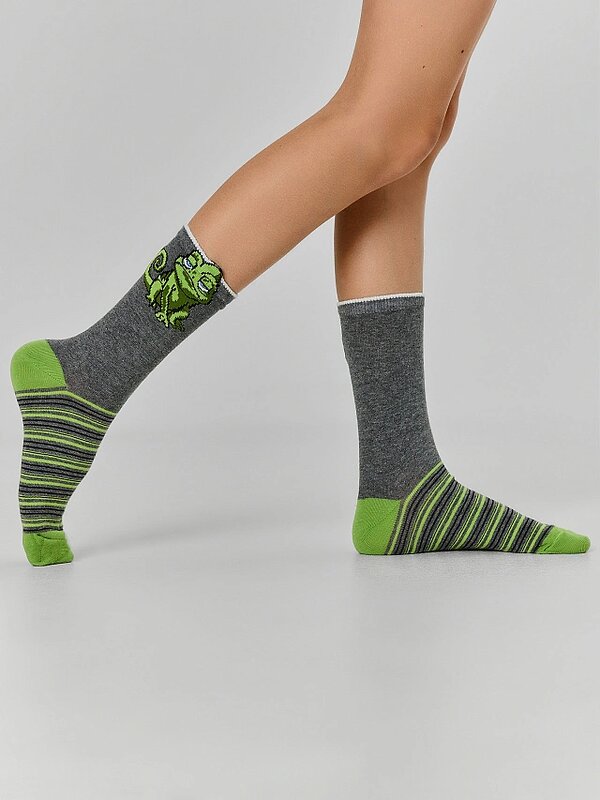 MARK FORMELLE Детские носки 592604 430K-3413 т.серый меланж