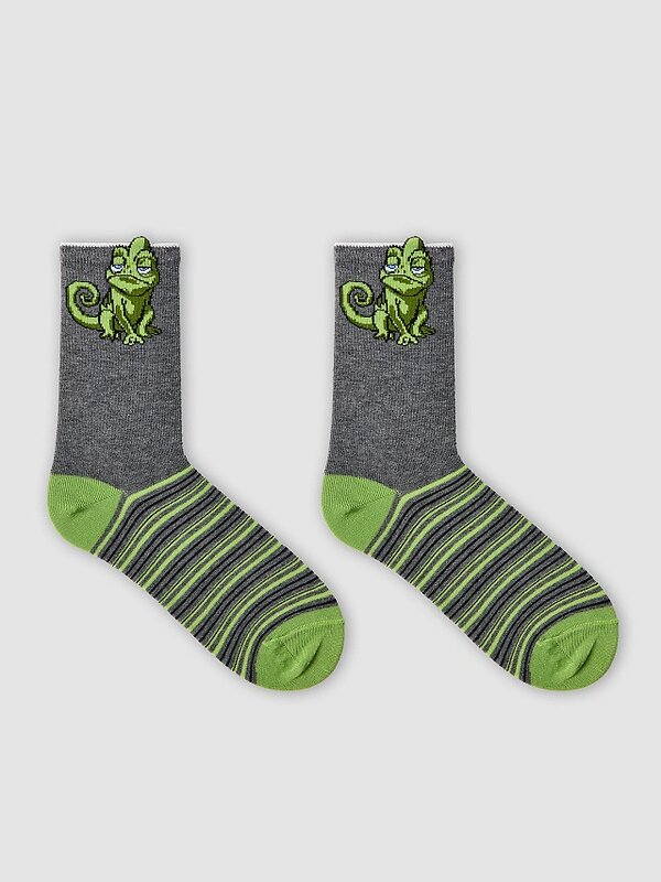 MARK FORMELLE Детские носки 592604 430K-3413 т.серый меланж