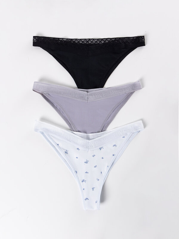 MARK FORMELLE Трусы 592617 412632-3 букетики на голубом