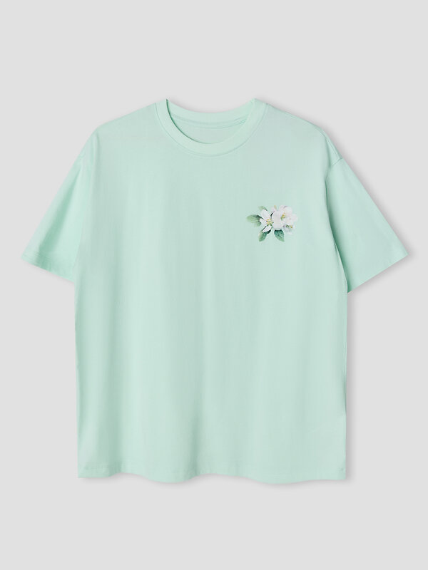 MARK FORMELLE Футболка 592626 112678 голубой опал +печать