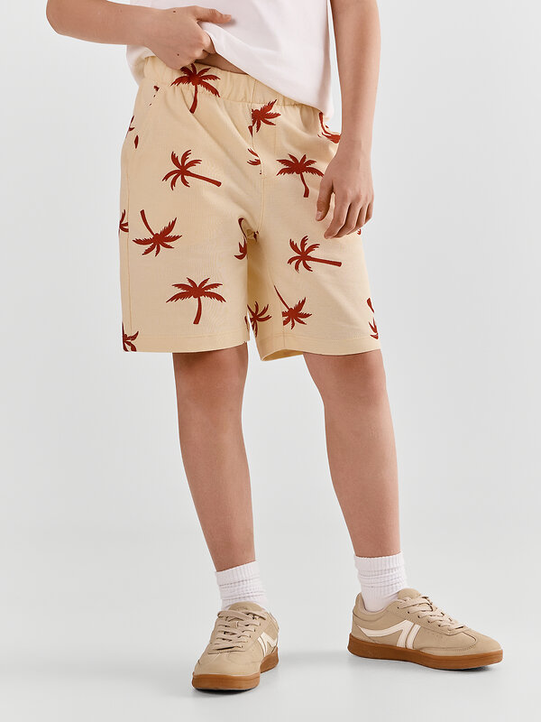 MARK FORMELLE Шорты 592633 133351 пальмы на светлом песке