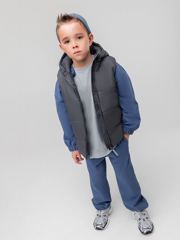 Bodo Жилет 592645 14-90MU темно-серый