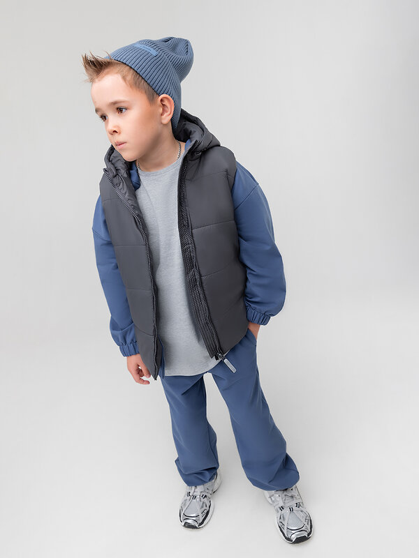 Bodo Жилет 592645 14-90MU темно-серый